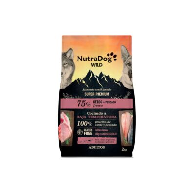 NutraDog Wild 75% Cerdo y Pescado