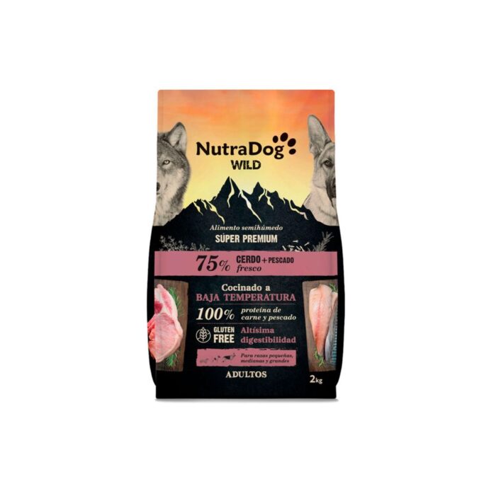 NutraDog Wild 75% Cerdo y Pescado