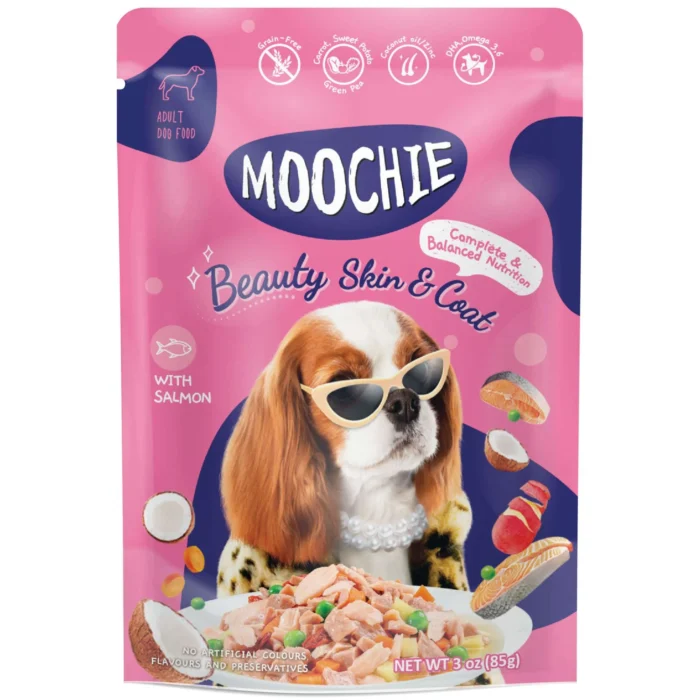Moochie Pelaje Radiante Salmón 85gr.